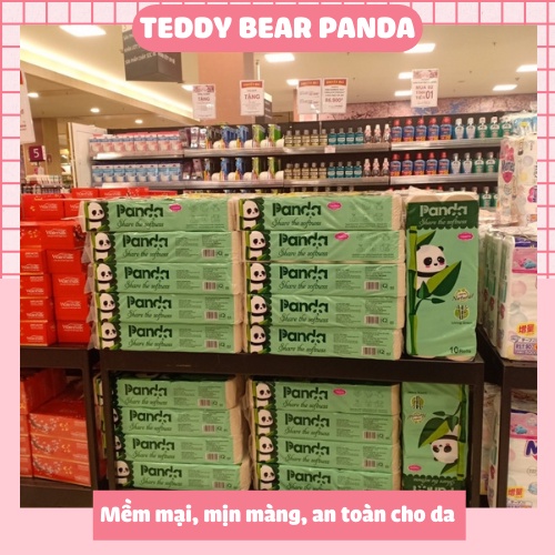 [Combo 20 cuộn] Giấy vệ sinh Gấu Trúc Panda 10 cuộn có lõi