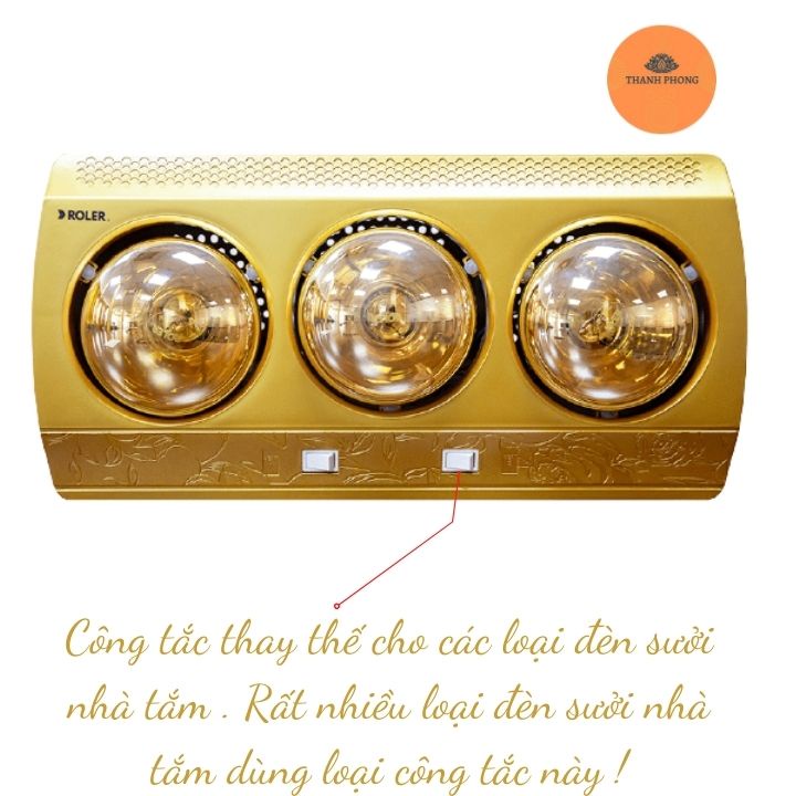 Công Tắc Đèn Sưởi Nhà Tắm Công Tắc Thay Thế Cho Đèn Sưởi