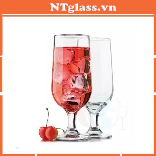Ly thủy tinh uống sinh tố chân cao 350ml-GL3728 DELI