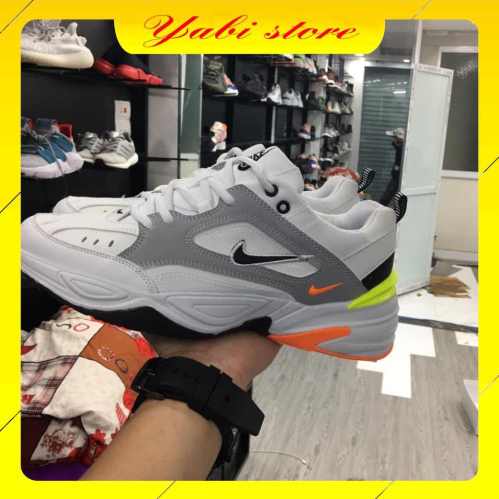 Giày Sneaker M2k trắng xám fullbox - Yabi store - n1 . $