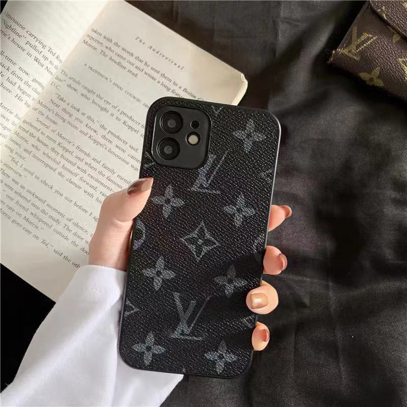 Ốp điện thoại in logo LV cho iPhone 13 pro max 13 13 pro 11 pro max 11 7 8 se 7+ 8+ x xs xr xs max 12 12 pro 12 pro max
