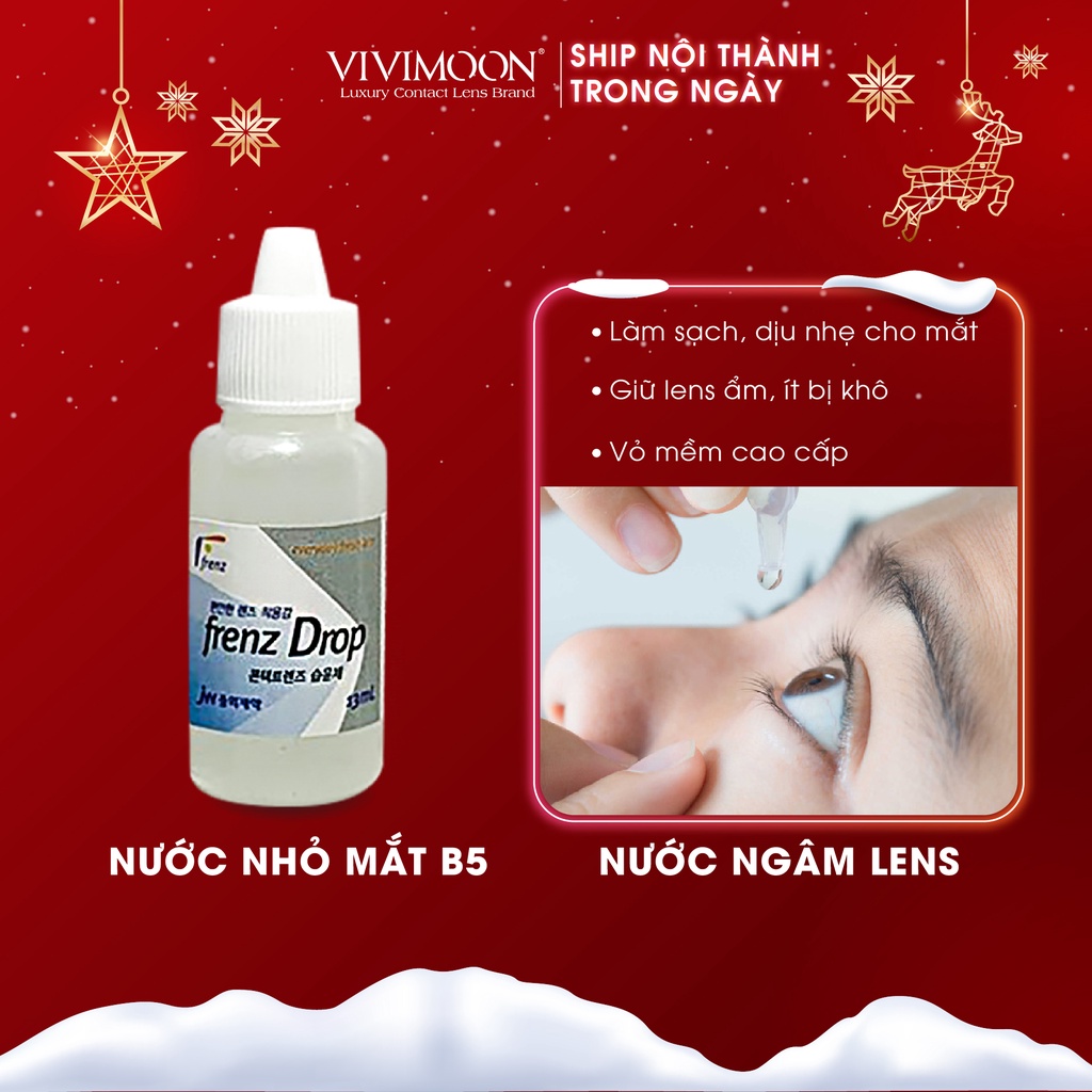 Nước nhỏ mắt cho lens Hàn Quốc VIVIMOON - Frenz-pro B5 13ml