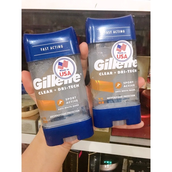 Lăn Khử Mùi Dạng Gel Gillette 107g Mẫu Mới Nhất