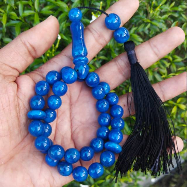 Phụ Kiện San Hô Đá Xanh Biển Tasbih 33