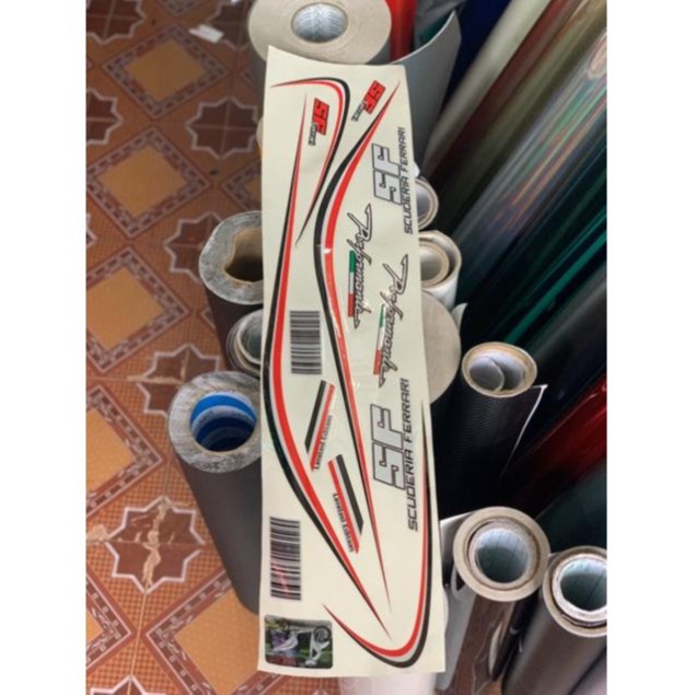 Tem Chỉ Đỏ Phản Quang Cho SH Việt Hàng Chuẩn Mã 098