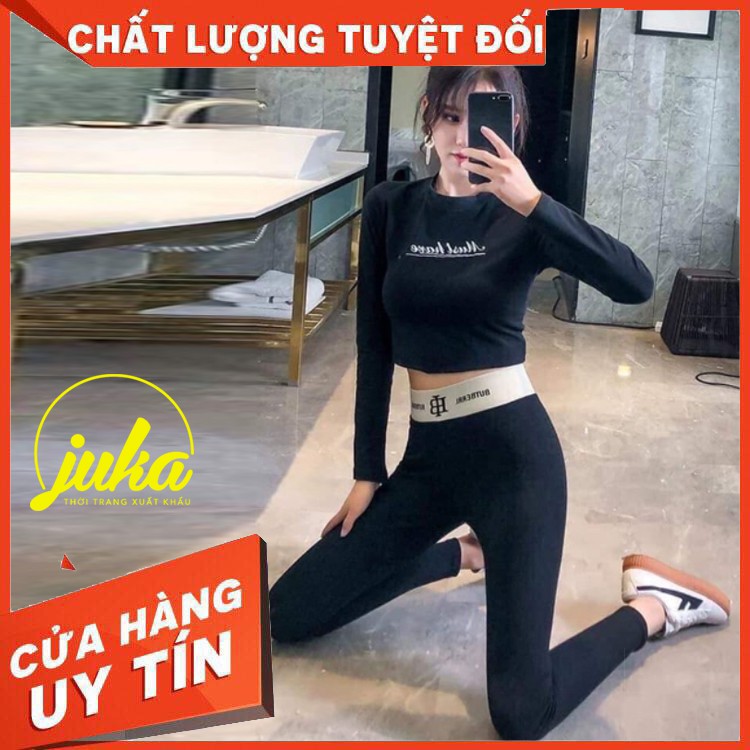 Quần Legging Len Tăm CẠP CAO GEN BỤNG Thời Trang Dày Dặn Co Giãn