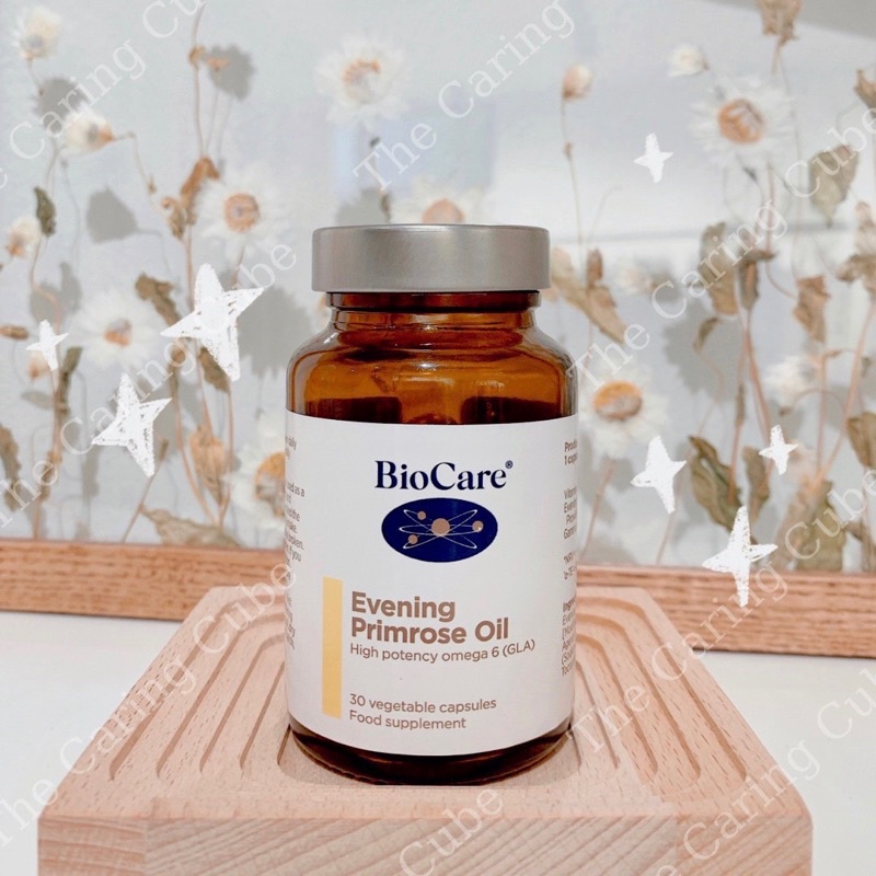 Viên uống BioCare Evening Primrose Oil tinh dầu hoa anh thảo làm đẹp da, ngừa lão hóa hộp 30 viên - The Caring Cube