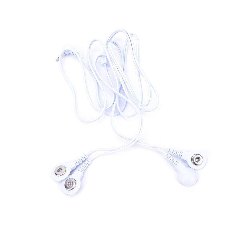 (Hàng Mới Về) Dây Điện Kết Nối Mát Xa Cải Thiện Sức Khỏe 2.5mm 2.5mm 4 Trong 1 Tiện Lợi