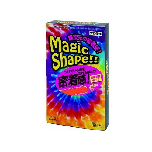 Bao cao su Gân 3D Sagami Magic Shappe hộp 10
