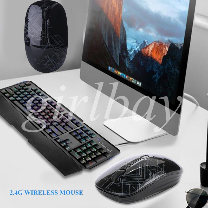 Chuột quang Gaming không dây 2.4GHz cổng USB cho Laptop / PC | BigBuy360 - bigbuy360.vn