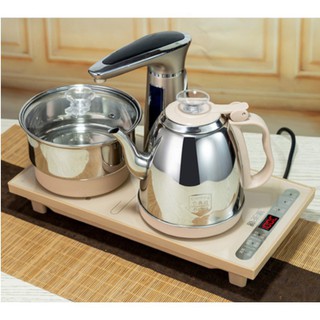 Bộ Ấm Đun Nước Inox 304 VCR4200 Vàng Dung Tích Lớn Trọn Bộ Ấm Đun Nước