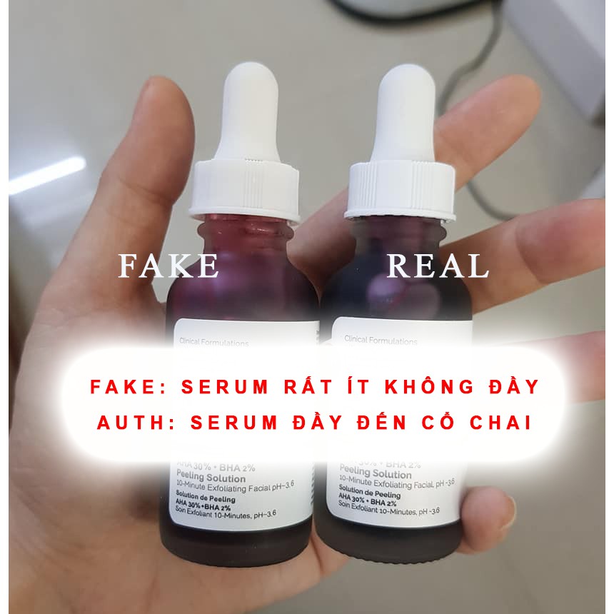 Serum peel da hoá học The Ordinary AHA 30% BHA 2% Peeling Solution (peel da the ordinary) | BigBuy360 - bigbuy360.vn