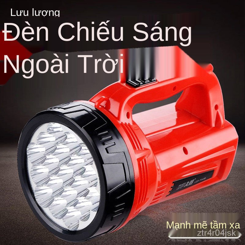 Một Số Lượng Lớn Các Đèn Pin Ánh Sáng Sạc Lớn Cá Đèn Pha Tìm Kiếm Ngoài Trời Siêu Sáng Trang Web Tầm Xa Khẩn Cấp Cho Hộ 