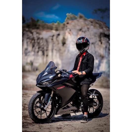 Kính Gió Độ CBR150 2021 - vòm cao đẹp hơn zin