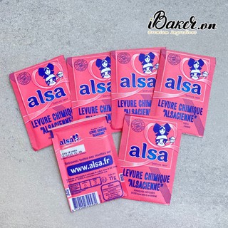 Bột nở baking powder Alsa 11g
