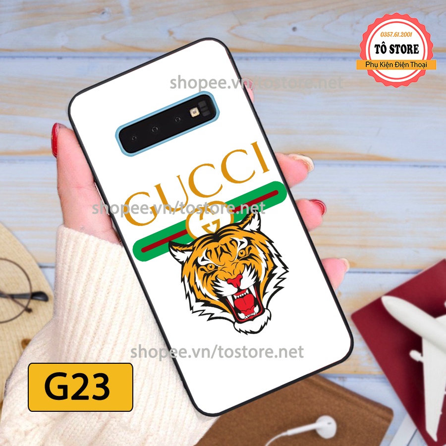 Ốp lưng Samsung S10 / Samsung S10 PLus / Samsung S10E / Samsung S10 5G in hình GC/LV/DIOR cao cấp, chất lượng