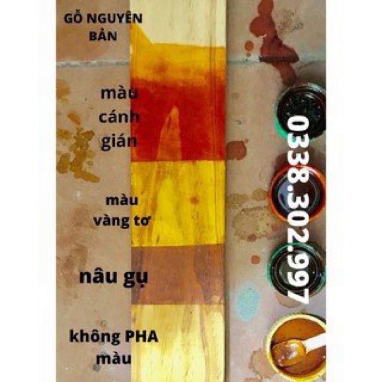 Dầu vecni đánh bóng gỗ Sơn La 500ml KÈM GANG TAY VÀ CHỔI SƠN GIẢM 20K CƯỚC VẬN CHUYỂN