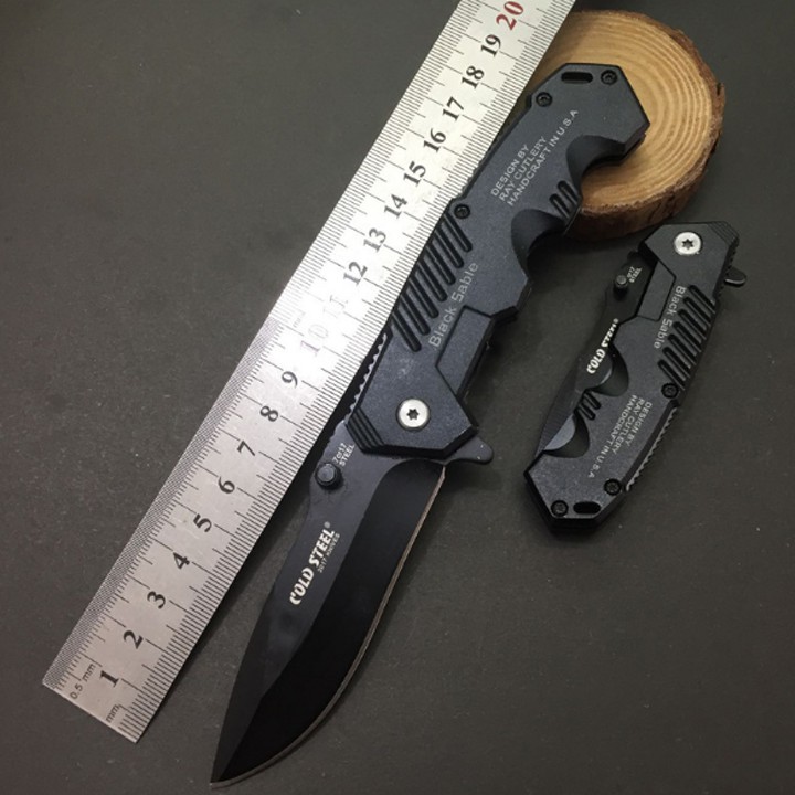 [FreeShip] Dao Phượt, Dao Gấp Black Sable Cắt Gọt Hoa Quả Cao Cấp