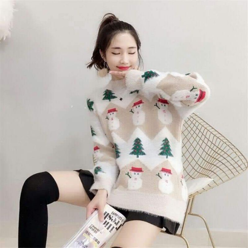 Áo Len Nữ Vintage Hàng Quảng Châu loại 1 , Hàng Khách Lựa Mẫu Trên Live Treams | BigBuy360 - bigbuy360.vn
