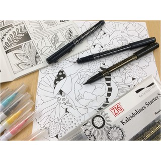 BÚT LINE ĐI NÉT KURETAKE ZIG MANGAKA, BLACK - CÂY LẺ