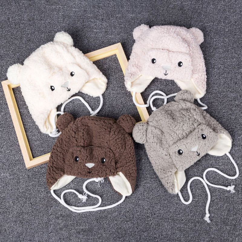 Mũ Đội Chắn Gió Bảo Vệ Tai Dành Cho Trẻ Sơ Sinh