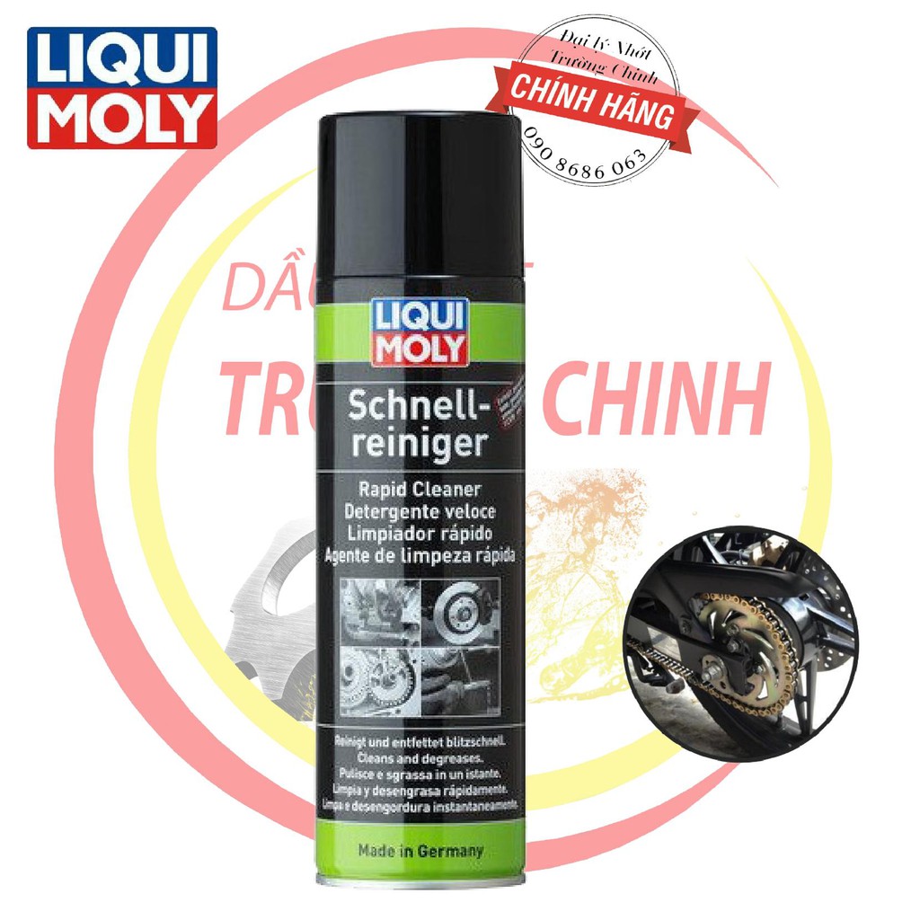 CHAI VỆ SINH THẮNG ĐĨA, PHANH, DẦU MỠ LIQUI MOLY 3318 500ML