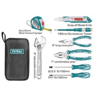 Bộ 8 dụng cụ cầm tay total THKTHP90086