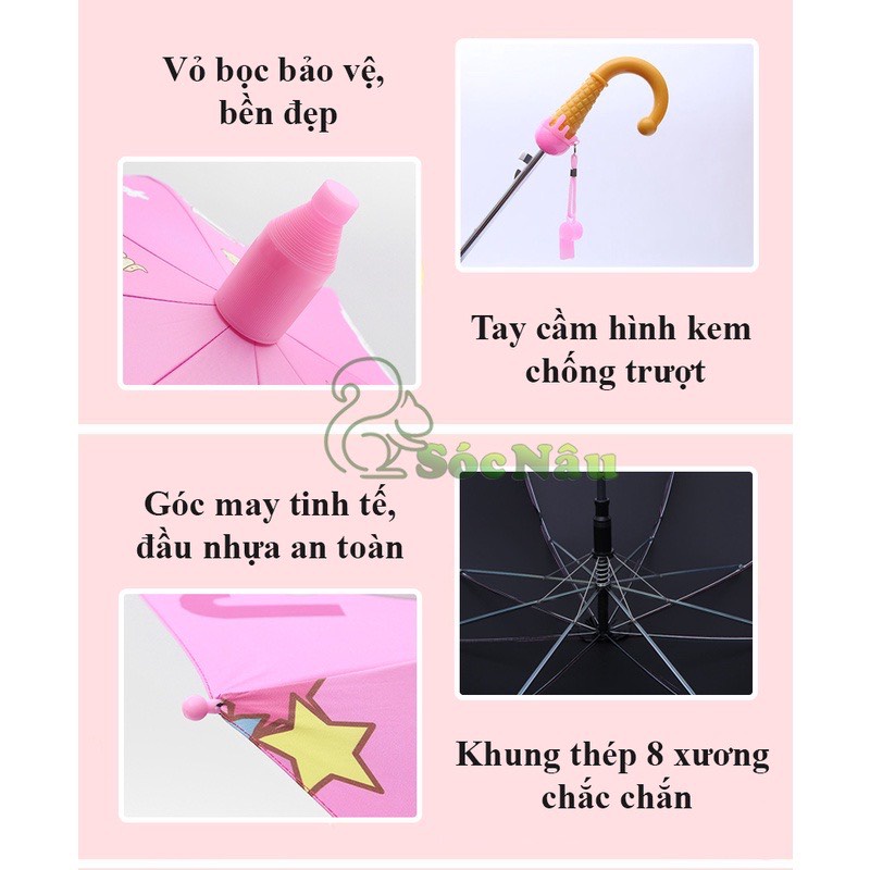 Ô Cao Cấp Bé Gái (Mẫu PoNy)