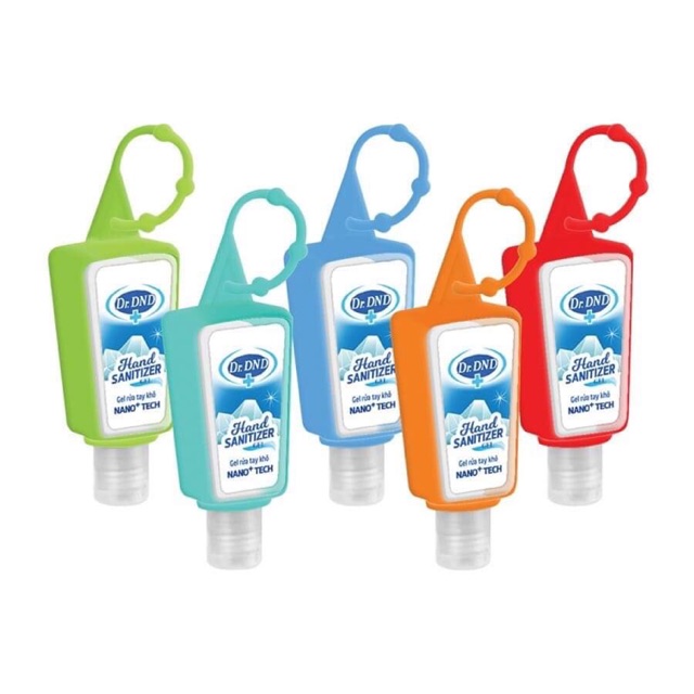 Nước rửa tay khô - Sát khuẩn tay nhanh Dr.DND 29ml có móc treo