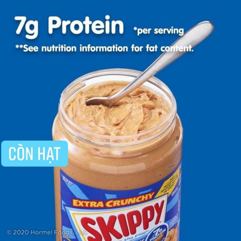 Bơ đậu phộng Skippy Creamy và Skippy Super Chunk 1.36kg Peanut Butter siêu ngon của Mỹ