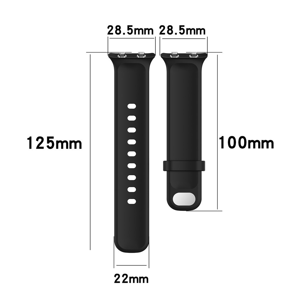 Dây Đeo Thay Thế Chất Liệu Silicon Chống Thấm Nước Cho Oppo Watch 41mm 46mm