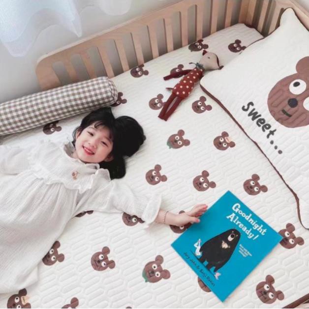 Bộ Chiếu và Gối Điều Hoà Hàn Quốc Cao Cấp Cho bé Baby Bear Tiệm Nhà Gấ