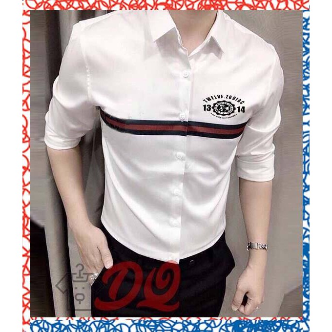 Sơ Mi Nam Loại Đẹp Dáng Ôm Body Hàn Quốc,Không Nhăn,Sơ Mi Nam Kiểu Cao Cấp Chất Tốt Kiểu Đẹp
