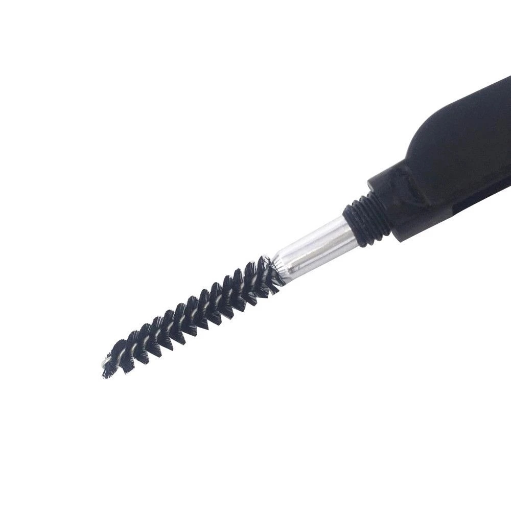 1 Lược Chải Lông Mi/Lông Mày Hai Đầu Bằng Nhựa Có Thể Gập Lại Thời Trang