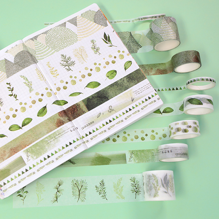 Set 8 Cuộn Băng Keo Trang Trí Đa Năng Tiện Dụng