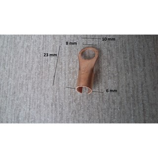 Túi 100 đầu cốt đồng lỗ bắt vít phi 5 mm