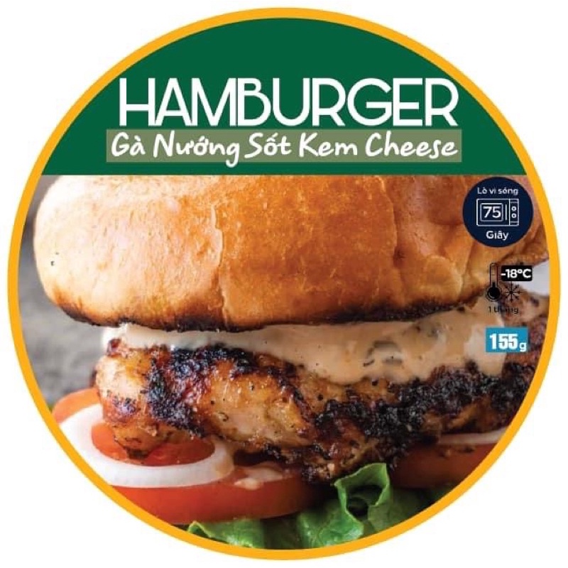 BURGER GÀ SỐT PHOMAI
