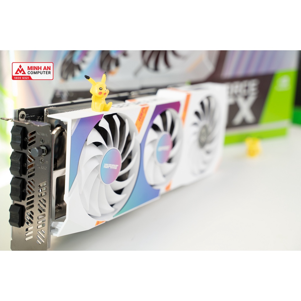 Card màn hình Colorful iGame Geforce RTX 3060 Ultra W OCV (White)