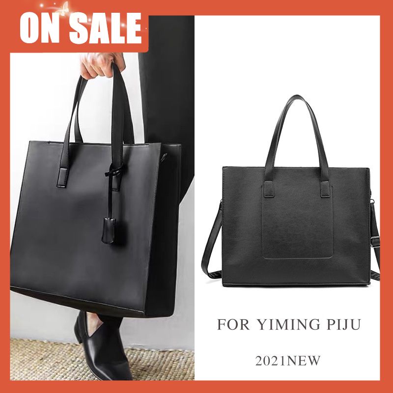 Túi xách tote dáng ngang sức chứa lớn đeo chéo vai phong cách sành điệu cho nam