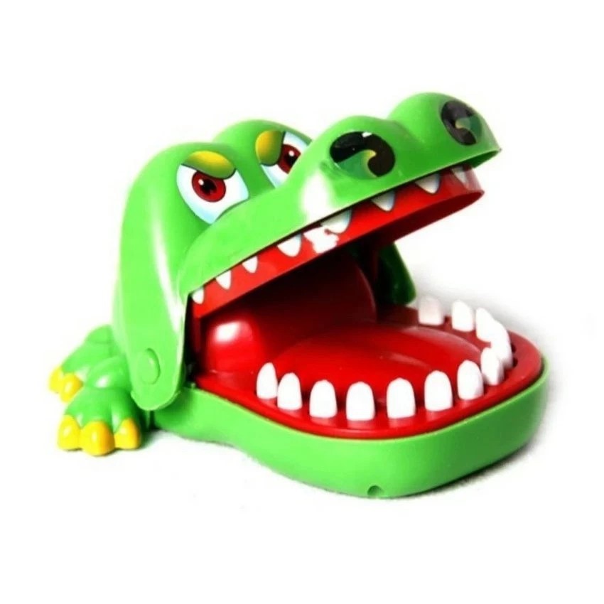 Trò chơi hiện đại con cá sấu bấm răng cắn tay cho trẻ