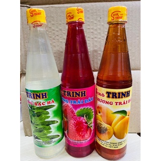 Siro trinh chai 450ml có đủ hương