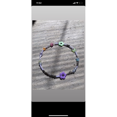 Dây chuyền hạt cườm mix nhiều charm