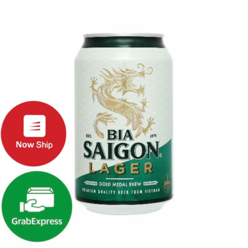 Thùng 24 Lon Bia Sài Gòn Lager 330ml