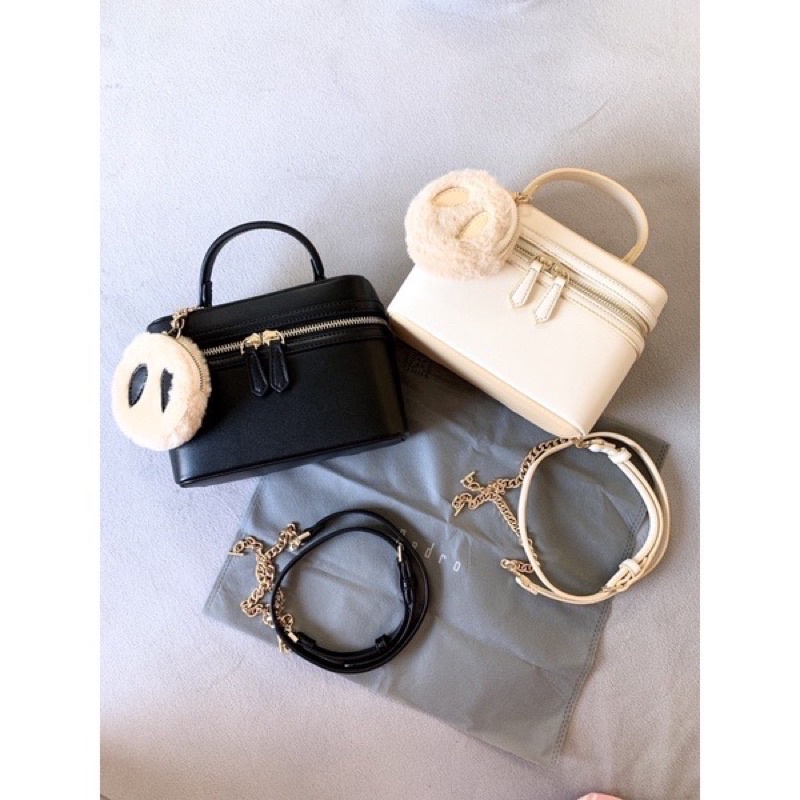 Túi cốp Pro có quai cầm kèm cục bông treo túi size 22 x 15cm hàng cao cấp