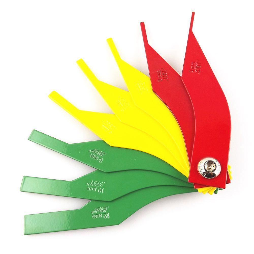 Dụng Cụ Đo Độ Dày Phanh Xe Hơi 8 Trong 1 Bằng Kim Loại Siêu Bền Tiện Dụng