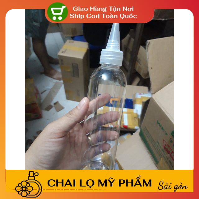 Chai Chiết Mĩ Phẩm ❤ SIÊU RẺ ❤ Chai nhựa pet nút nhọn 150ml,200ml,250ml, phụ kiện du lịch