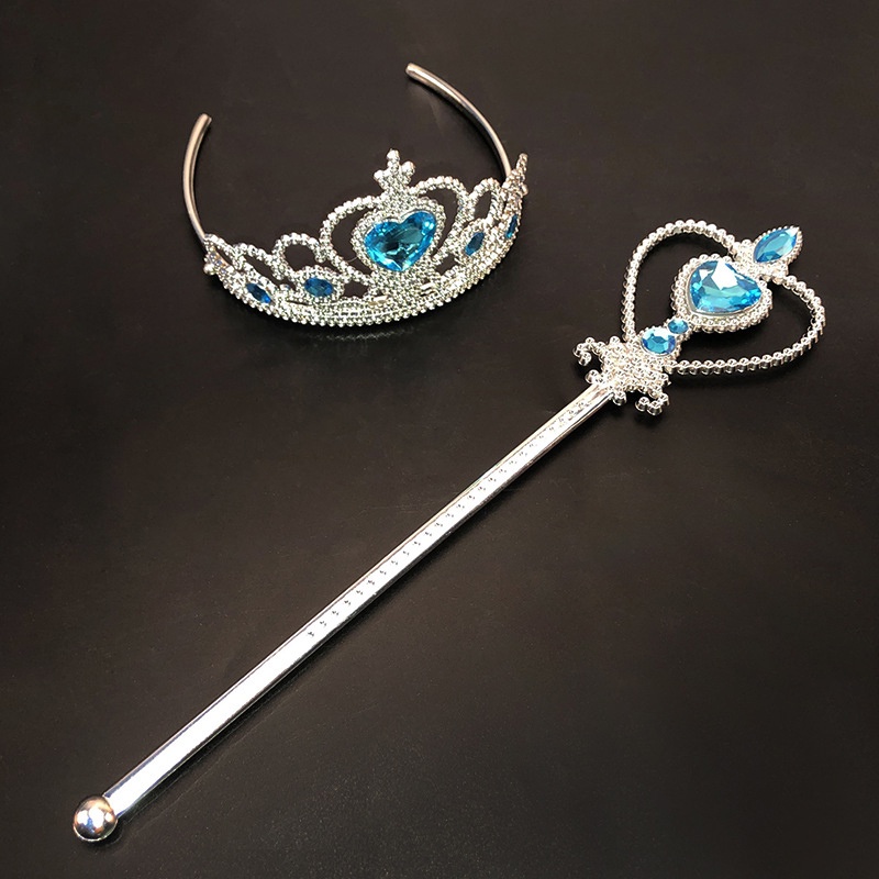 Bộ Vương Miện Và Cài Tóc Hình Kỳ Lân Xinh Xắn Cho Bé Gái