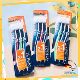Bàn chải đánh răng dr best 3 chiếc
