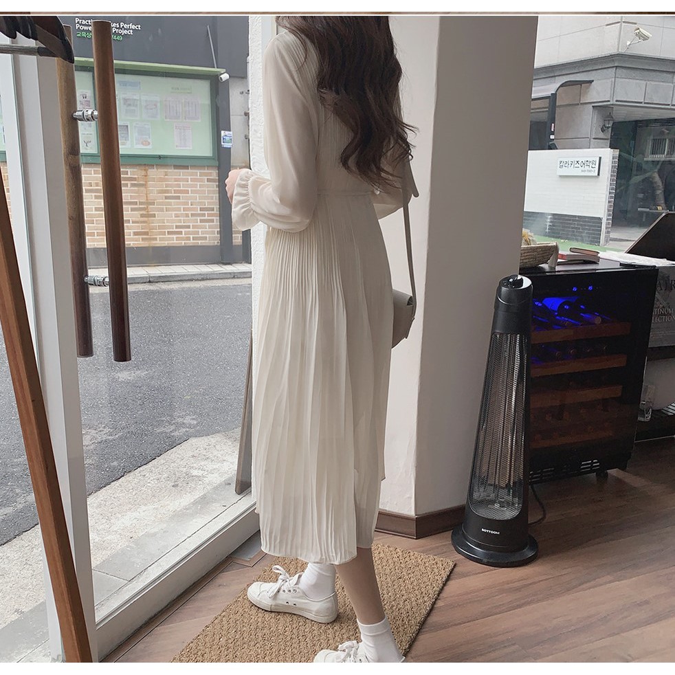 Đầm Voan Trơn Màu Sắc Xinh Xắn Dễ Phối Đồ 38696