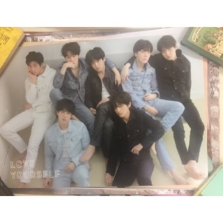 BTS Ofical poster Tear kèm ống đựng.